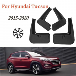 Automobilio purvasaugiai Hyundai Tucson 2015 2016 2017 2018 m.  Sparnų purvasaugiai Purvasaugiai Purvasaugiai Priedai 4pcs