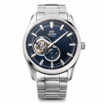 ORIENT Automatinis &Scaron;iuolaikinis Vidaus Rinkos Atviras Laivyno Mėlynas [ORIENT] Laikrodis, Pusiau Skeletas, Mechaninis, Automatinis, Gamintojo Garantija, &Scaron;irdis, RN-AR0002L,
