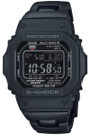 CASIO G-SHOCK GW-M5610UBC-1JF The Origin, Tough Solar Multi-Band 6, Stealth Black Neigiamas ekranas, Patvarus kompozitinio metalo &scaron;erdies dirželis Vyri&scaron;kas laikrodis