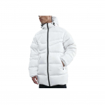 Nike Therma Fit &Scaron;ilta Patogi Laisvalaikio Pūkinė Striukė Vyri&scaron;kos Striukės IH2378-100 L white