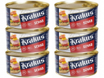 Krakus kiaulienos &scaron;onkaulių 6X 300G konservai 83% mėsos skardinė