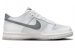 Nike Dunk Low Atspindintis Swoosh Baltas GS FV0365-100 39 white