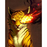 Kvadratinis / apvalus deimantinis 5D &bdquo;pasidaryk pats&ldquo; deimantinis paveikslas &bdquo;tigras&ldquo; 3D siuvinėjimas kryželiu vandens deimantų iliustracija, mozaikos dekoracija Full Square (20X30CM)