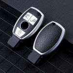 Reklaminis odinis TPU automobilio rakto dėklo dangtelis, skirtas Benz ABCES klasės W204 W205 W212 W213 W176 GLC CLA AMG W177