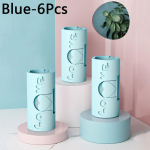 1 pakuotė i&scaron; 6 dalių patalynės laikiklio tvirtinimo segtuko Plastikinio tvirtinimo sagties antklodės nuo bėgimo segtuko 6pcs/set mėlyna