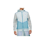 Nike Repel Wild Run Windrunner Spausdintas Bėgimo Striukė Vyri&scaron;kos Striukės Mėlyna DD5392-366 M