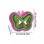 Suaugusiesiems &bdquo;Magic Star Fidget&ldquo; stresą mažinantys jutiminiai žaislai nuo nerimo Autizmo vaikams &bdquo;Juguetes Spiral Illusion&ldquo; žaislas vakarėlių žaidimai