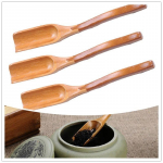 Naujas 2 vnt bambukinio arbatos &scaron;auk&scaron;telio kastuvo ceremonija Kung Fu Matcha Oriental Tradicinis 1pcs