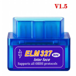 MINI ELM327 V1.5/V2.1 skaitytuvo adapteris automatinis diagnostikos įrankis su Bluetooth suderinamas OBD/OBDII kodų skaitytuvas, skirtas Android Windows
