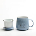 Keraminis vandens puodelis Filtrinis arbatos puodelis Kavos puodelis Kūrybinis puodelis Filtruotas Puodelis Buitinis arbatos puodelis Gėrimai