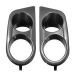 Anglies pluo&scaron;to rūko žibinto gaubtas BMW E46 M3 2001-2006 blizgus juodas rūko žibintų dangtis grotelių rėmas, apgaubia oro kanalą rūko žibinto gaubtas