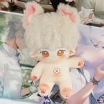 20 cm Meilės ir erdvės stabų lėlė Anime pliu&scaron;inės žvaigždės lėlės, įdarytos, pritaikytos figūrai žaislai medvilnė pliu&scaron;iniai žaislai gerbėjai dovana without skeleton