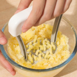Rankinis bulvių grūstuvas Plastikinis presuotas bulvių grūstuvas Ne&scaron;iojamas virtuvės įrankis Kūdikių maistui Vaisiai Bananai Kepimui onesize