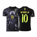Futbolo treniruočių mar&scaron;kinėliai Specialaus leidimo Brazili&scaron;kas Kristus Atpirkėjas 3D spauda Greitai džiūstantys Kvėpuojantys Sportiniai Trumpomis rankovėmis 2025nauji L