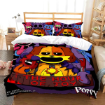 3D Spausdinimo Žaidimo CatNap x DogDay Lovos Patalynės Komplektai Antklodė Lova Dangalas Antklodės Dangalas Pagalvės Užvalkalas 2-3 Vnt Komplektai Miegamojo Dekoras EU Twin 135x200cm black
