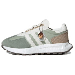 Adidas Originals Retropy E5 Audinys Suede Patogūs Universalūs Žemi Gyvenimo Būdo Kėdainiai Moteri&scaron;ki kėdainiai Žali Balti IF3885 36⅔
