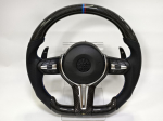 2025 Kar&scaron;tai parduodamas M Sport vairas BMW M5 F10 F11 F06 F07 F12 F13 F01 Carbon brazing M3 (airbag) juoda