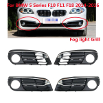 Poros Priekinio Buferio Rūko Žibinto Chromuotos Grotelės Grotelių Apdailos Skydelis BMW F10 F11 F18 525d 528i 535i 2014-2016 51117331737 51117417785 A