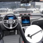 Automobilio prietaisų skydelio telefono laikiklis Centrinis navigacijos telefono laikiklis spaustukas skirtas Benz GLC EQE C