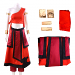 Anime avataras Paskutinis Airbender Katara Fire Nation Aang Cosplay kostiumas suaugusiems Helovino vakarėliui karnavalinis drabužių kostiumas