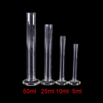 5&ndash;50 ml profesionalus stiklinis matavimo cilindras, chemijos laboratorijos matavimo prietaisas 5ml