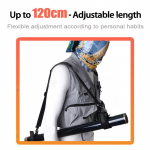 &bdquo;Luya&ldquo; stiebo dirželiai me&scaron;kerės pečių juostelės Me&scaron;kerės dirželiai &bdquo;Velcro&ldquo; dirželiai Me&scaron;kerykotis Ne&scaron;iojami me&scaron;kerės dirželiai pečių dirželiai 3.8cm*120cm