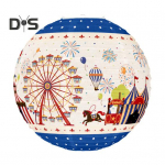 Popieriniai žibintai Cirko ra&scaron;tas Apvalus popierinis žibintas Karnavalas Cirko vakarėlis Pakabinama dekoracija Gimtadieniui Kūdikio sutiktuvių vakarėliui Vestuvių dekoras A