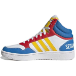 Adidas Sezamo gatvė X Neo Hoops 3.0 Mid sportbačiai Unisex sportbačiai Balti Mėlyni Raudoni GX6108 40 yellow