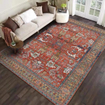 &Scaron;iaurieti&scaron;kas Maroko stiliaus didelis kilimas miegamojo svetainės ne&scaron;varumams atsparus kilimas bohemi&scaron;ko nacionalinio stiliaus namų dekoras 160cm x 230cm
