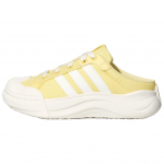 Adidas Neslidūs Uždarų Pir&scaron;tų &Scaron;lepetės Moteri&scaron;kos Geltonos Kreminės Baltos LA4475 39