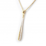 Altesse [I3220] - Collier Plaqu&eacute; Or 'C&acirc;lin' 2 tons auksas
