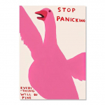 David Shrigley Tigrinis pingvinas Banginis kiautas Katės sienų menas &Scaron;iaurės &scaron;alių plakatų spaudiniai drobės tapyba Sienų paveikslėliai svetainės dekoravimui 60cm&times;90cm NoFrame