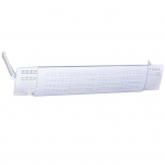 Universalus priekinis stiklas, reguliuojamas PVC teleskopinis 4