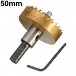 16-60 mm HSS gręžimo antgalio skylės pjūklas metalo plieno rinkinys pjovimo įrankis Metalo medienos lydinys 50mm