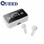 S20 Mirror Bluetooth 5.2 HIFI 3D Stereo plačiajuosčio atsparumo vandeniui ausinės su mikrofonu LED ausinės su sensoriniu valdymu