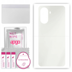 apgo MATTE Protective Skin Sticker for the back compatible with Huawei Nova Y71, Wrap Film, Hydrogel Film, Flexible, Soft TPU with positioning layer e