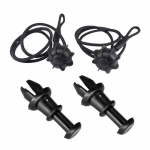 Automobilio siuntinio lentynos virvelė Tonneau dangtelio dirželis skirtas MK6 MK5 R20 MK2 8P 8V 1K6863447A 1K6863447A9B9 Liuko bagažinės bagažinė