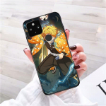 Demon Slayer Agatsuma Zenitsu Anime telefono dėklas, skirtas Google Pixel 7 Pro 7 6A 6 Pro 5A 4A 3A Pixel 4 XL Pixel 5 6 4 3 XL 3A XL 2 XL Google Pixel 2