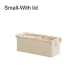 Sustorėjusių drabužių tvarkyklė Visual Drawers Organizer Portable Storage Box Small-With lid