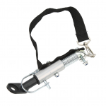 Dviračio priekabos kablys montavimas be įrankių metalinis lengvai i&scaron;tempiamas dviračių priekabos sukabintuvas, skirtas