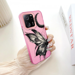 Spalvingas sidabrinis dvipusis kietas dėklas su pie&scaron;iniu, atsparus smūgiams ir kritimams, skirtas Xiaomi Redmi Poco telefonams Redmi K70 Pro