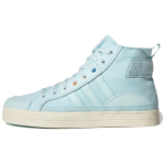 Adidas Neo City Canvas Hi Neslystantys Patvarūs Vidutinio Auk&scaron;čio Riedlentės Batai Unisex Riedlentės Batai Mėlyni HP9679 36