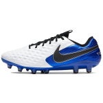 Nike Tiempo Legend 8 Elite AG-Pro žemi futbolo bateliai Vyri&scaron;ki Futbolo bateliai Balti Mėlyni BQ2696-104 40