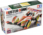 Tamiya Pilnai aptraukta Mini 4WD serija 45 Buster Sonic Premium AR važiuoklė 19445 Nr. balta