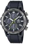Casio Edifice SOSPENSIONE Safyro Stiklo Laikrodis Įkraunamas Saulės Energija EFS-S640PB-1AJF Vyri&scaron;kas Juodas/Geltonas juoda