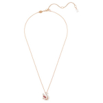 Swarovski gulės cirkonio karoliai Unisex karoliai Raudoni 5732413 F,Red