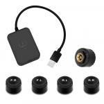 USB Android TPMS belaidė navigacija su 4 jutikliais automobilio padangų slėgio stebėjimo sistema Elektroniniai įrenginiai I&scaron;maniosios signalizacijos sistemos Portable
