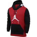 Air Jordan Colorblock Print Logo Hoodie Vyri&scaron;kas Hoodie Raudonas CK1349-687 XS