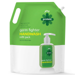 Godrej Protekt Germ Fighter rankų ploviklio papildymas, Neem ir Aloe Vera - 1,5 litro
