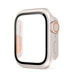 Grūdintas stiklas su kompiuterio dėklu, patobulintas į Apple Watch Ultra 49 mm, skirtas Apple Watch 8 7 45 mm 41 mm, skirtas Iwatch Series SE 6 5 4 40 mm 44 mm ekrano apsaugai 40mm